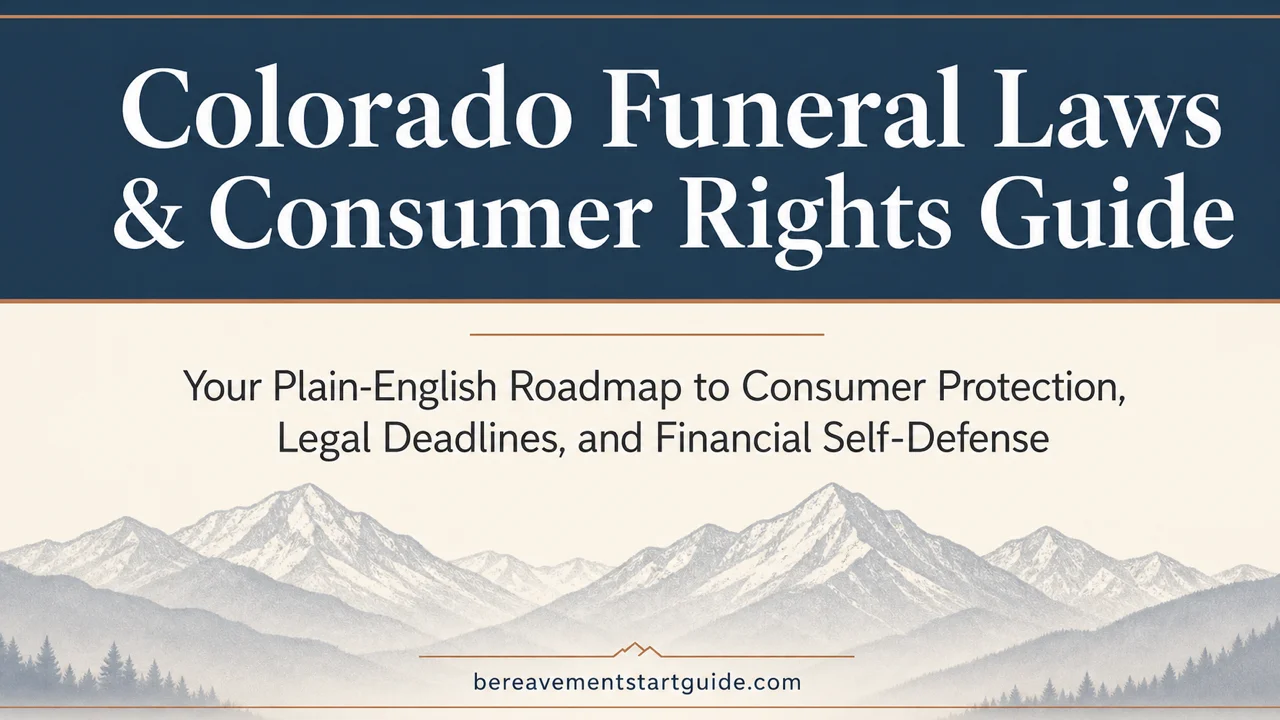 Colorado Funeral Laws — Protect Your Family From an Unregulated Industry