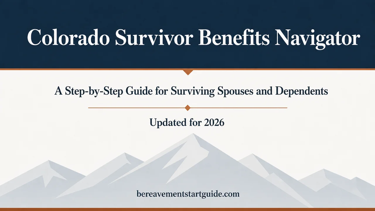 Colorado Survivor Benefits Navigator — Claim Every Dollar You're Owed