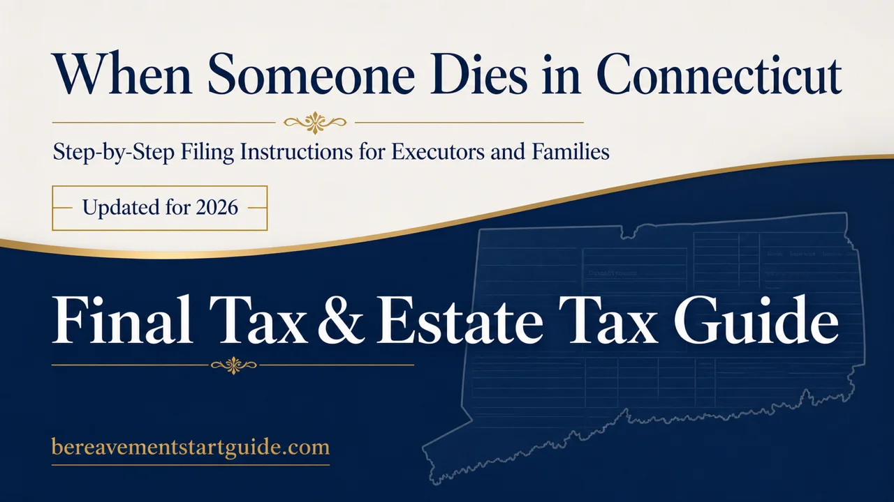 Connecticut Estate Tax Guide — CT-706 NT, Probate Fees, Lien Release