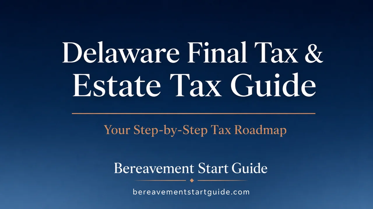 Delaware Estate Tax Guide — No Tax Affidavit, Form 200-01, County Fees