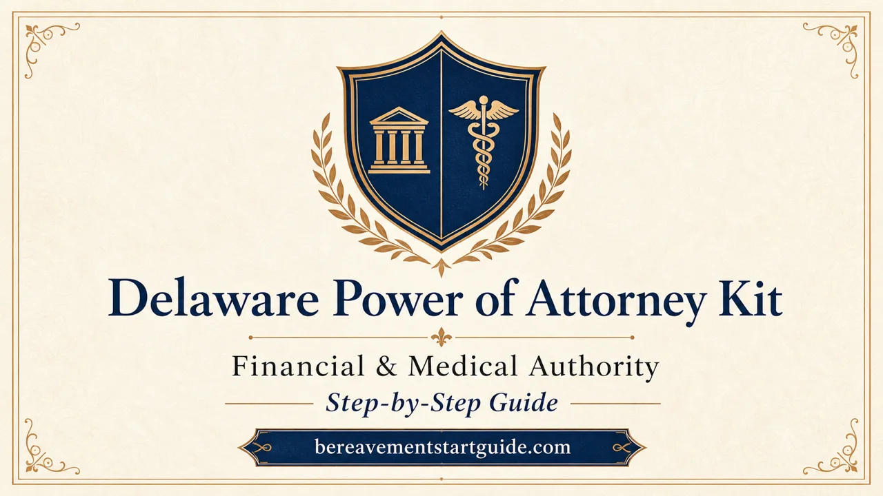 Delaware Power of Attorney Kit — Both Documents, One Plan