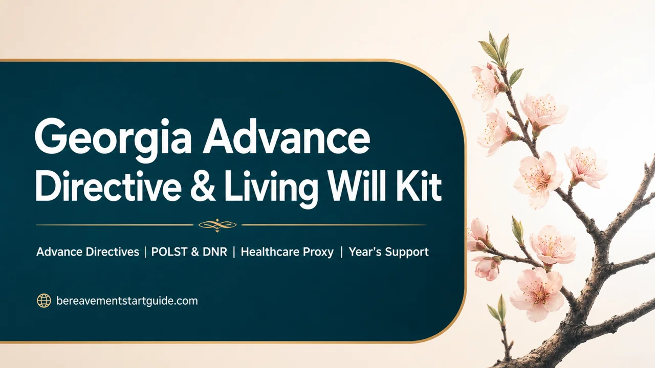Georgia Advance Directive Kit — Protect Your Medical Wishes