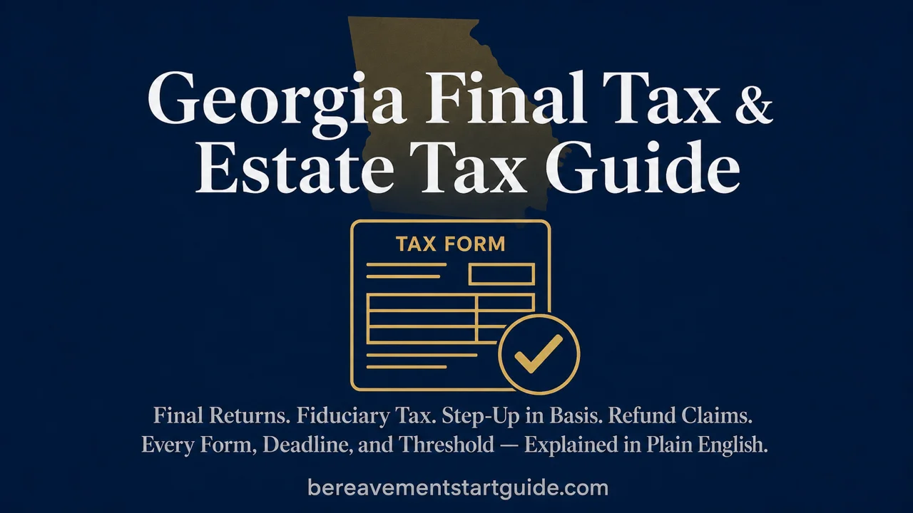 Georgia Final Tax & Estate Tax Guide — Clear Steps, No Guesswork