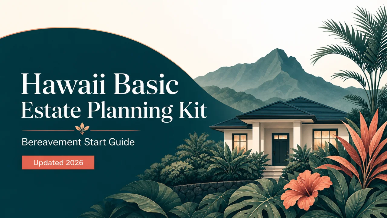 Hawaii Estate Planning Kit — Shield Your Ohana from Probate