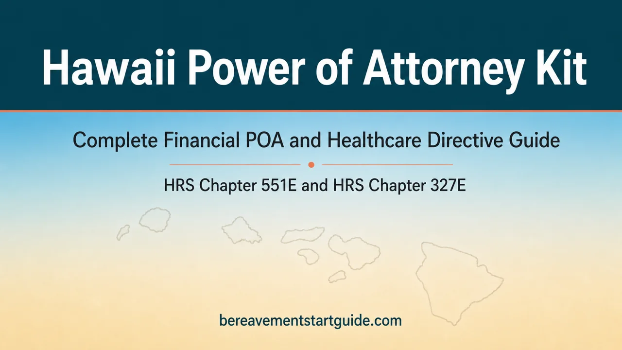 Hawaii Power of Attorney Kit — Protect Your Family Today