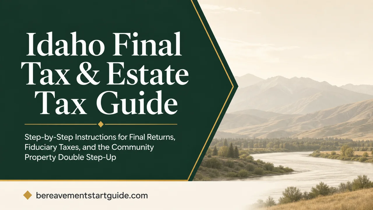 Idaho Final Tax & Estate Tax Guide — Settle Every Filing, Keep Every Break
