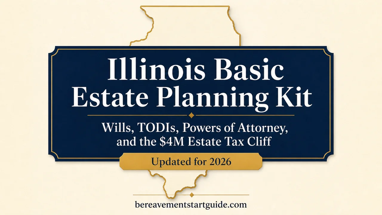 Illinois Estate Planning Kit — Navigate the $4M Cliff Tax