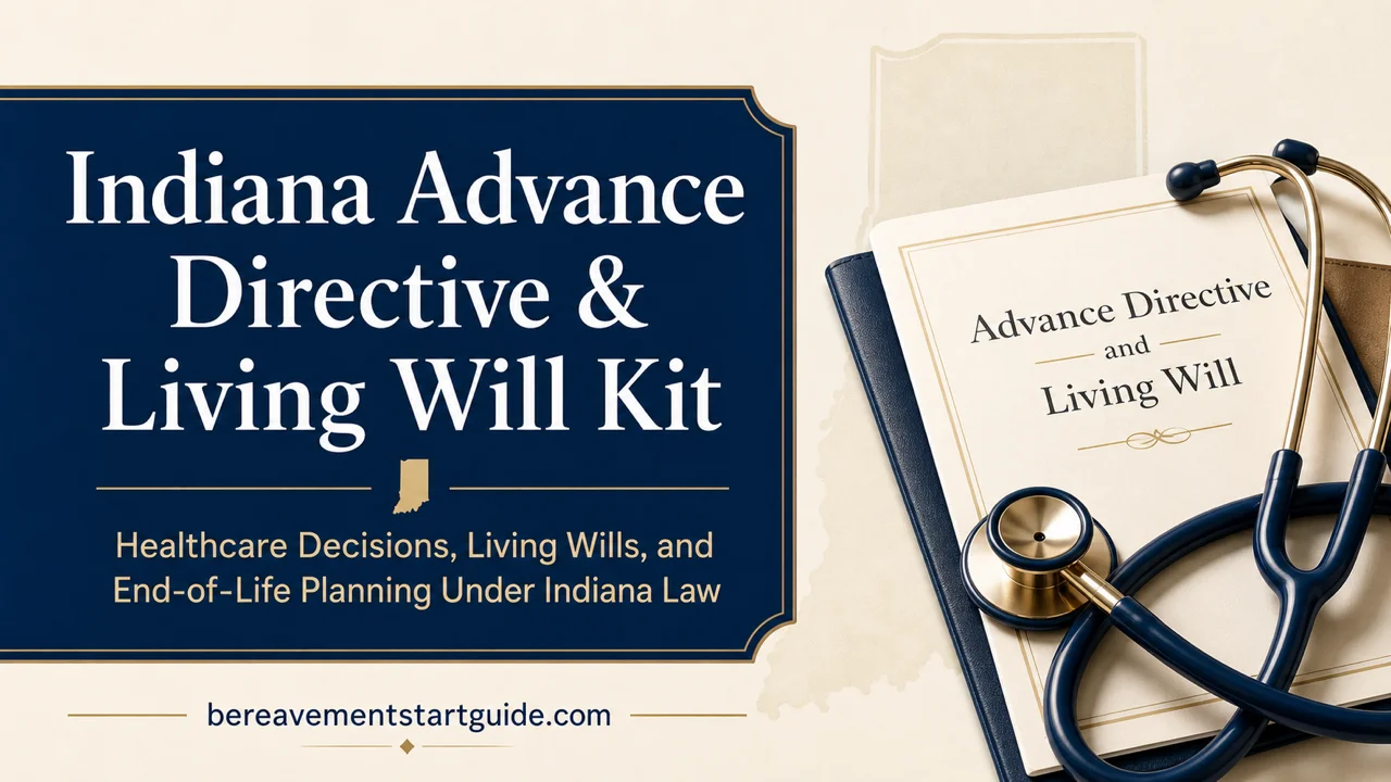 Indiana Advance Directive Kit — Before the Default Hierarchy Decides