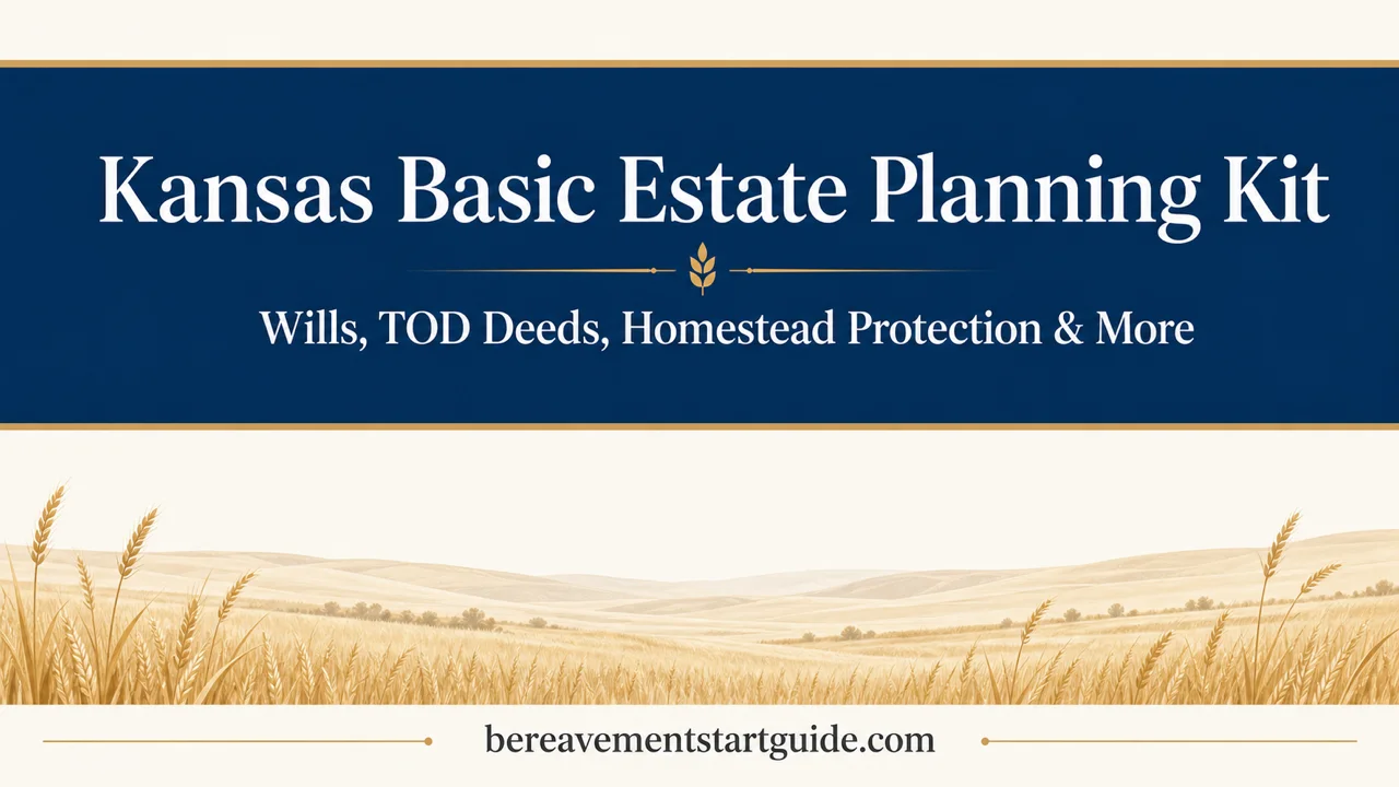 Kansas Estate Planning Kit — Protect the Homestead