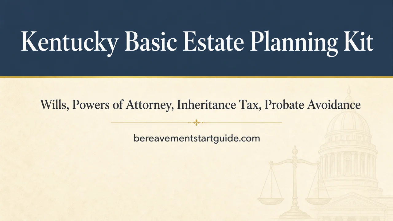 Kentucky Estate Planning Kit — Protect Your Family Under KRS