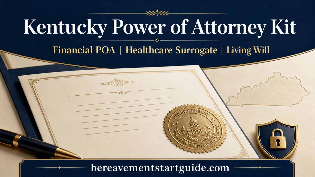 Kentucky Power of Attorney Kit — Bank-Accepted, Crisis-Ready