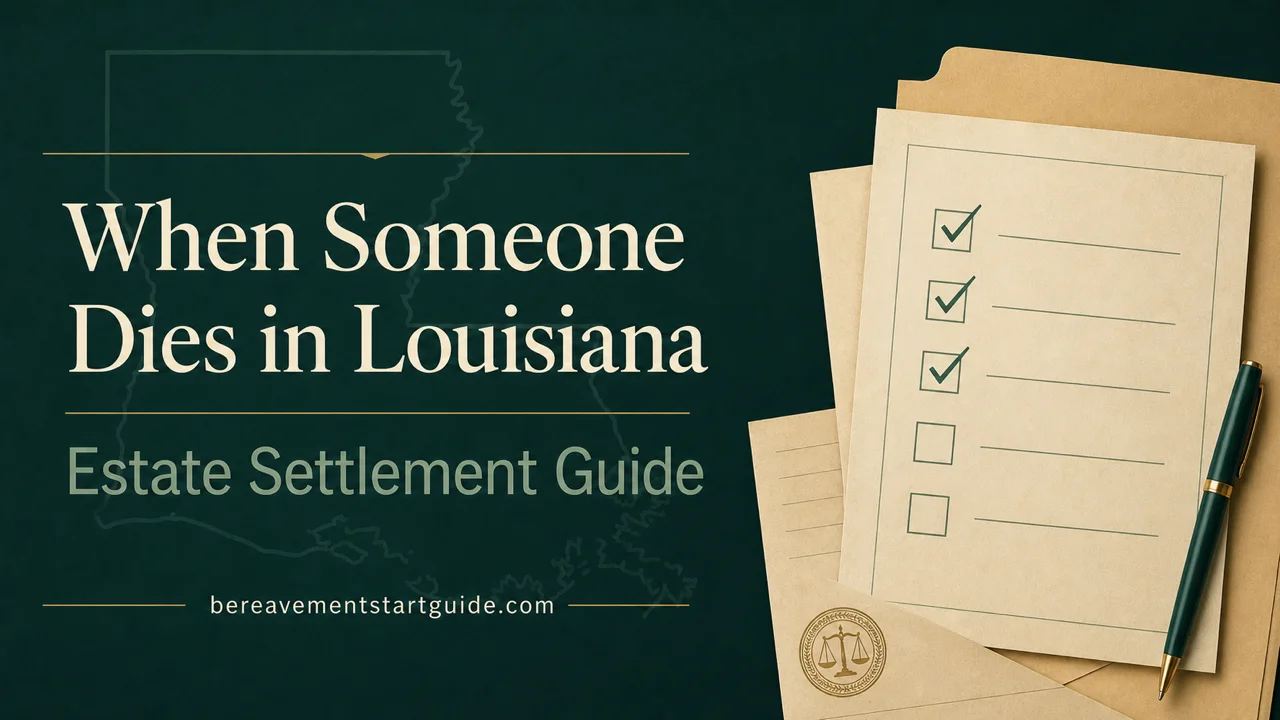 Louisiana Estate Settlement Guide — Navigate Succession, Not Probate