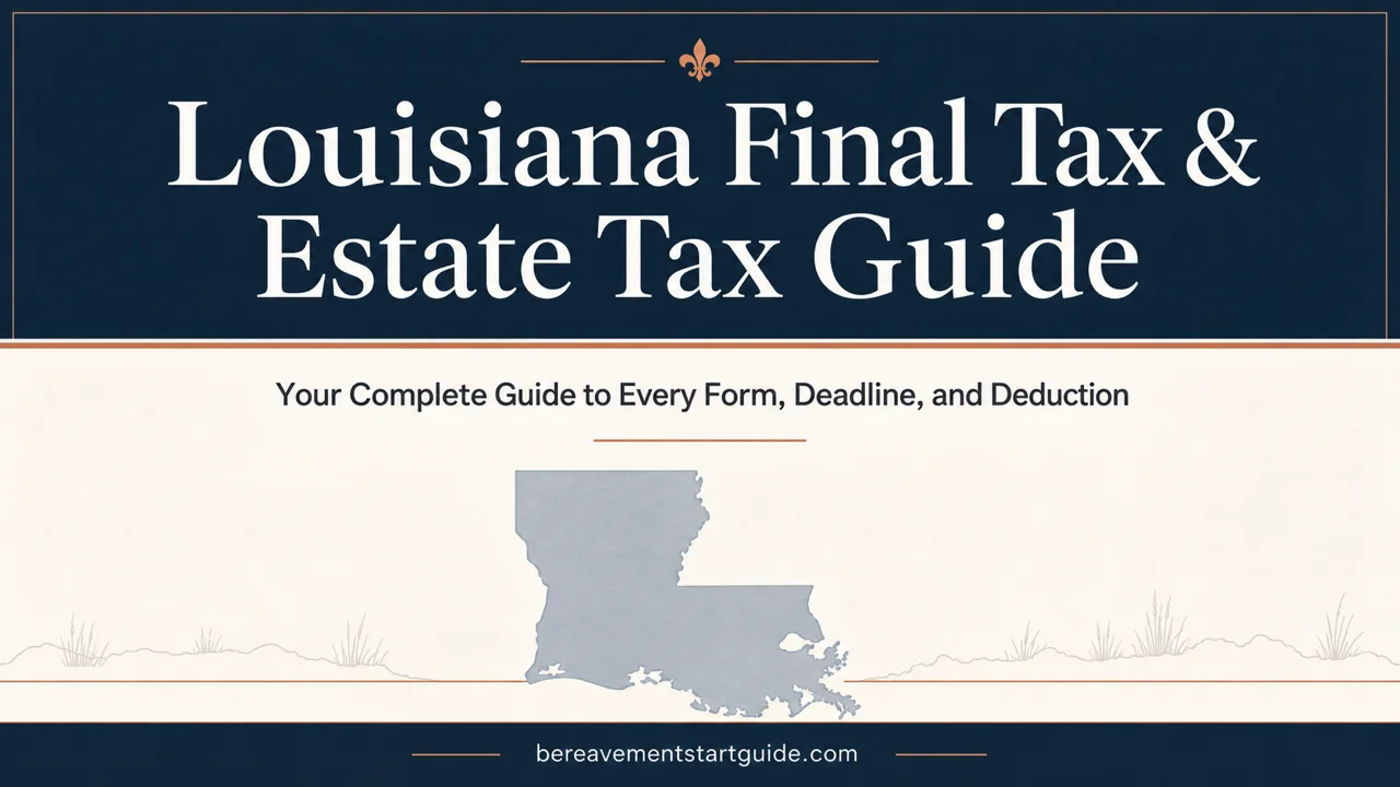 Louisiana Estate Tax Guide — Civil Law, Usufruct, Basis Step-Up