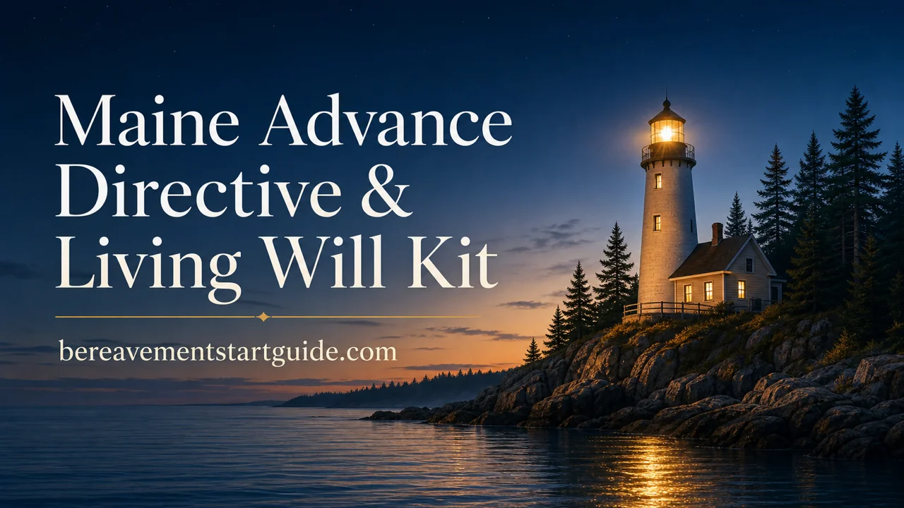 Maine Advance Directive Kit — Before a Stranger Decides for You