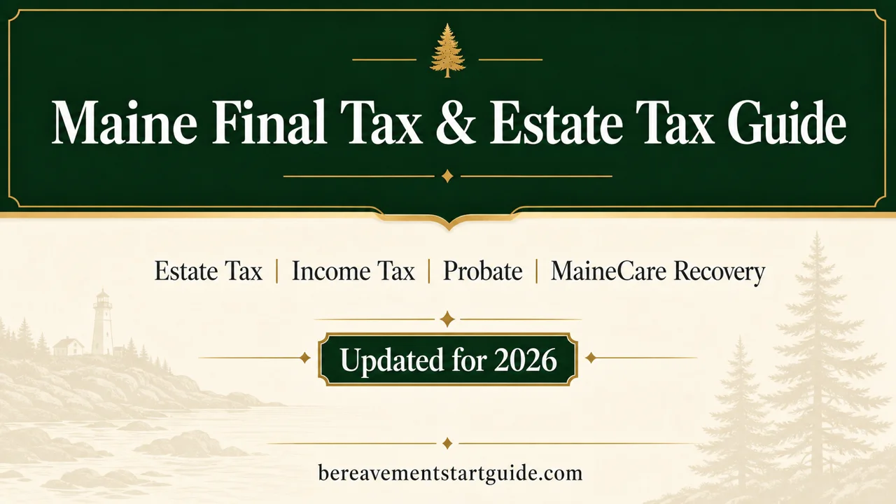 Maine Estate Tax & Final Tax Guide — Clear the Lien, File Right