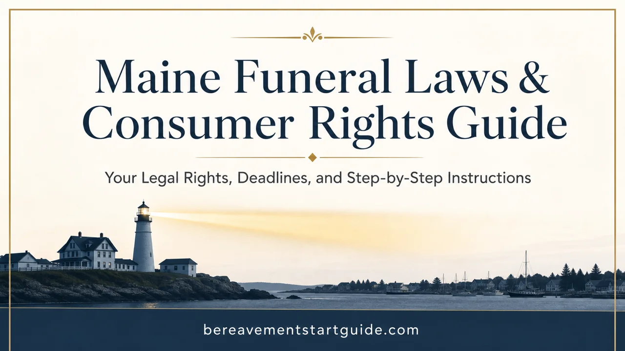 Maine Funeral Laws & Consumer Rights — Know Before You Sign