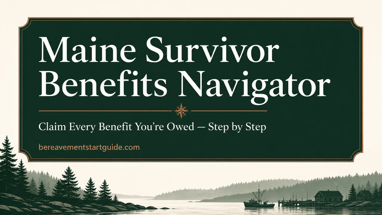 Maine Survivor Benefits Navigator — Claim Every Benefit You're Owed