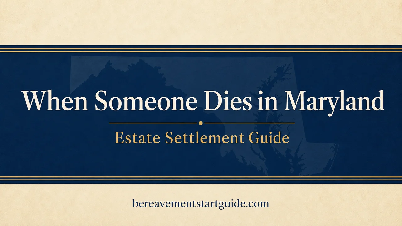 Maryland Estate Settlement Guide — Navigate the Dual Tax, Decode the Register
