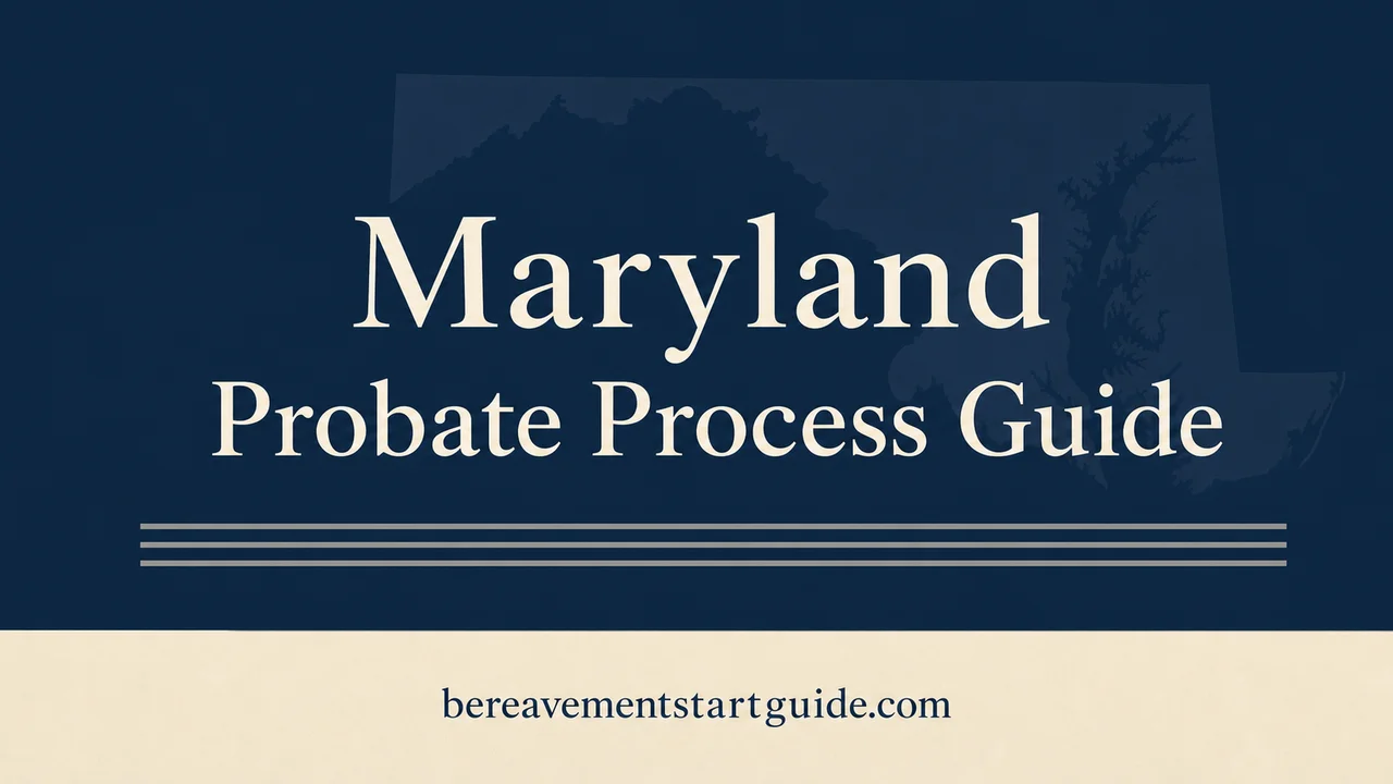 Maryland Probate Process Guide — Every Form, Deadline & Shortcut