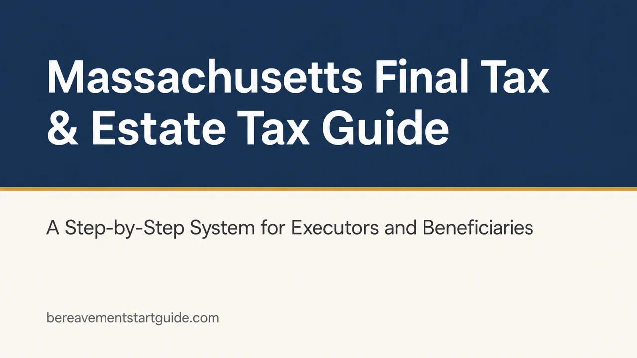 Massachusetts Estate Tax Guide — The $2M Threshold, Lien Release, Form 2