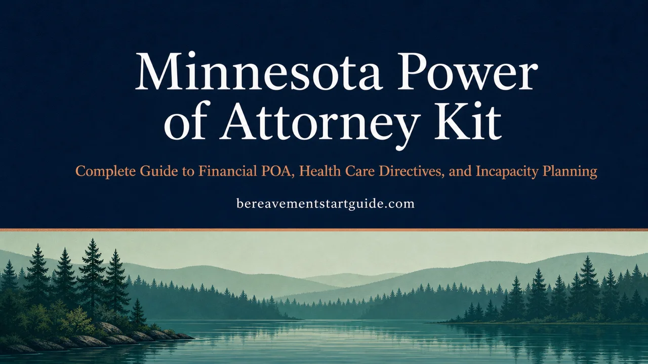 Minnesota Power of Attorney Kit — Avoid Guardianship Court