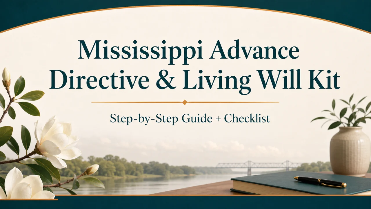 Mississippi Advance Directive Kit — Document Your Wishes Right