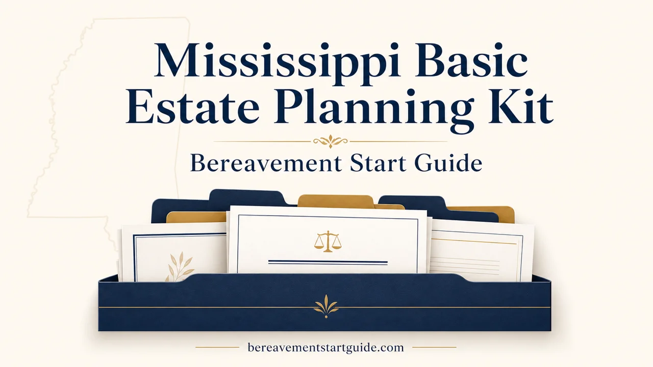 Mississippi Estate Planning Kit — Chancery-Ready Will & TODD Templates