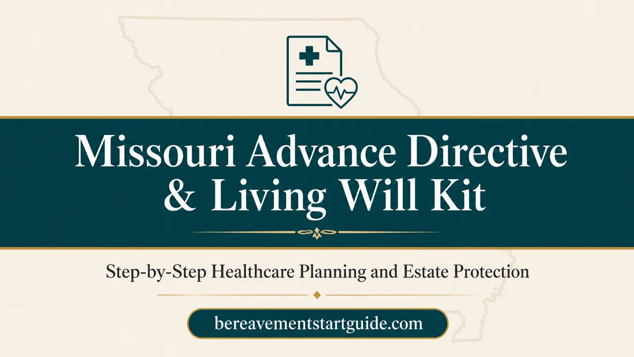 Missouri Advance Directive Kit — Put It in Writing or They Keep You Alive