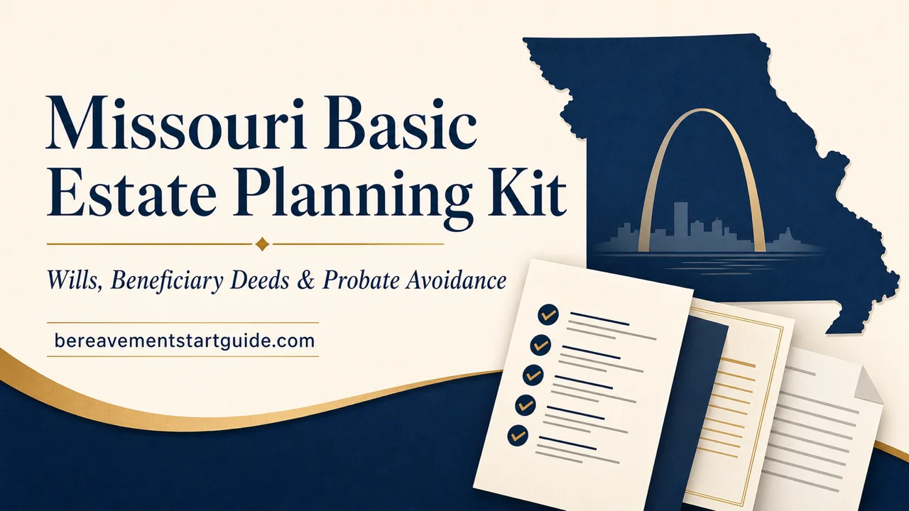 Missouri Estate Planning Kit — Dodge Probate with the Beneficiary Deed