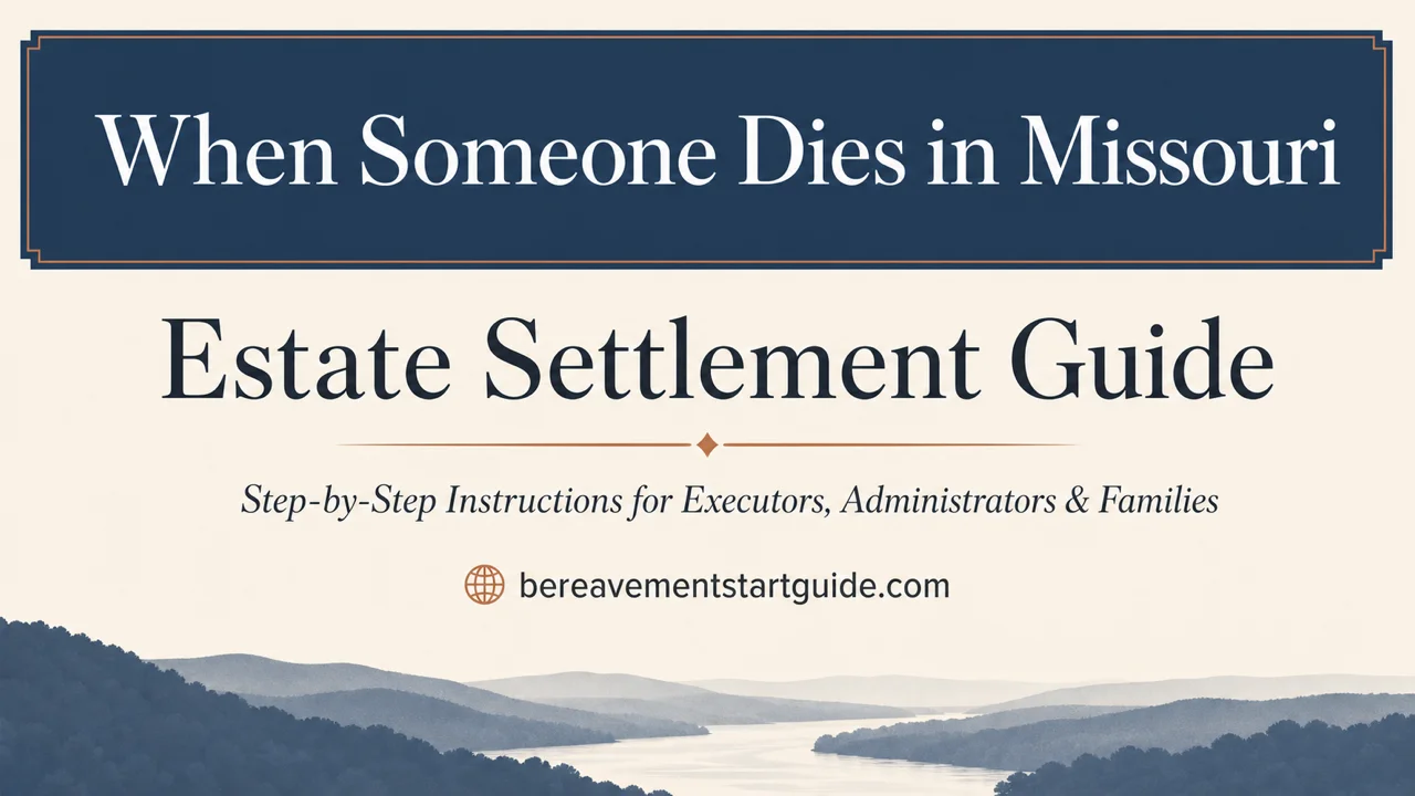 Missouri Estate Settlement Guide — Navigate Probate, Protect Your Family