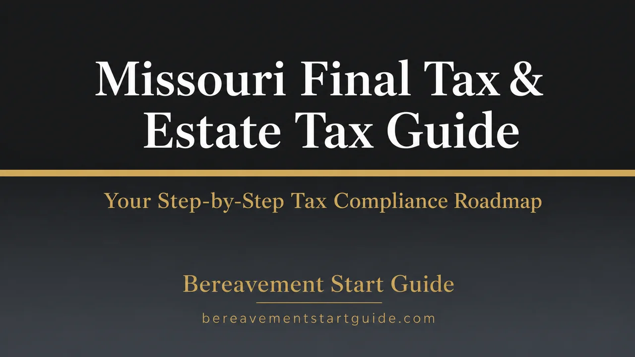 Missouri Final Tax & Estate Tax Guide — Every Form, Every Deadline