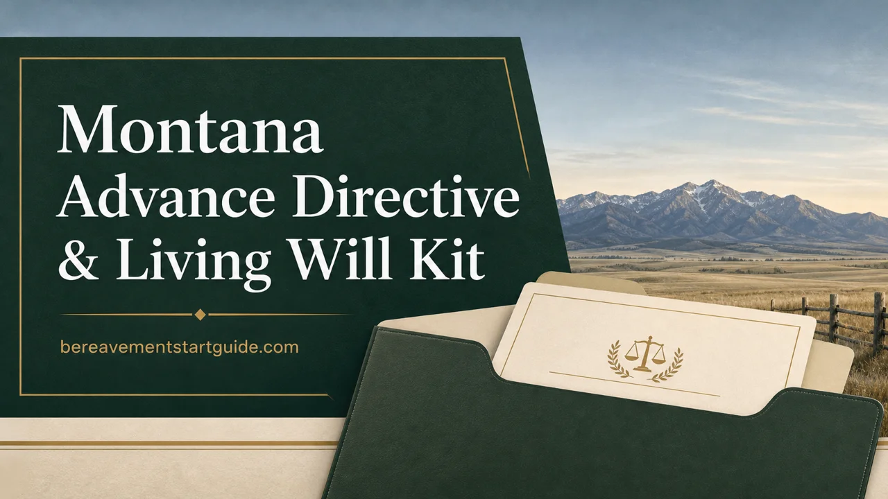 Montana Advance Directive & Living Will Kit — Document Your Wishes