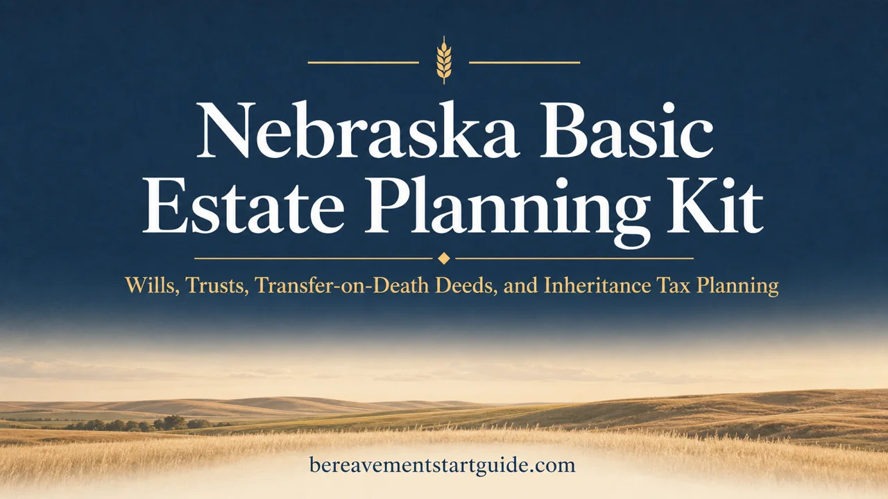 Nebraska Estate Planning Kit — Protect Your Family from the Inheritance Tax