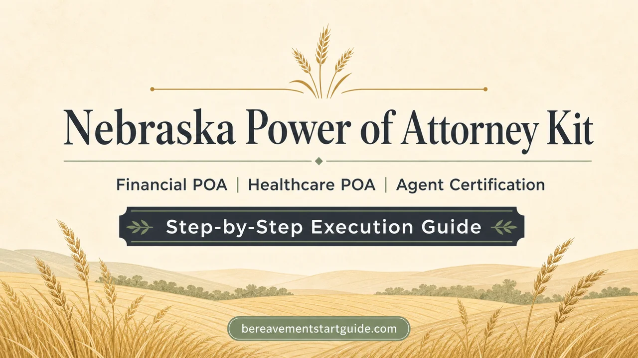 Nebraska Power of Attorney Kit — Protect Your Family Before It's Too Late