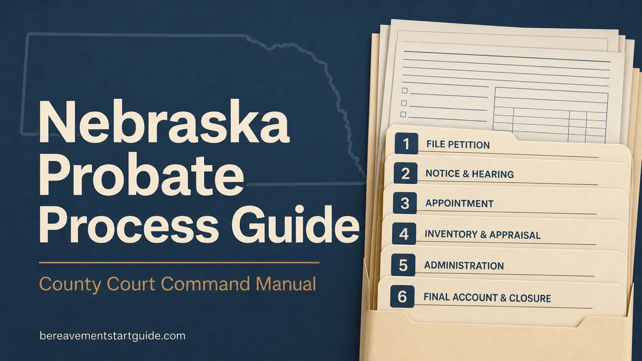 Nebraska Probate Process Guide — Skip the $8,000 Attorney Retainer