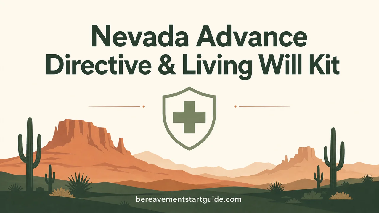 Nevada Advance Directive Kit — Hospital-Ready in One Afternoon