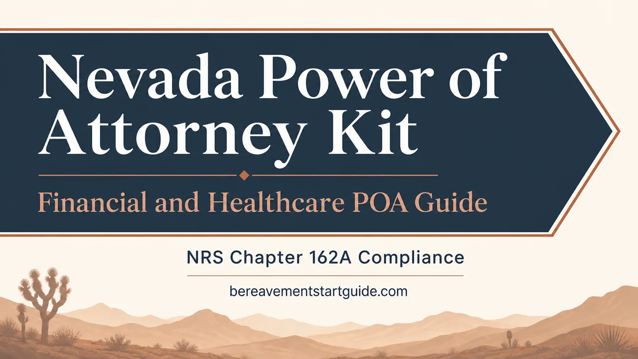 Nevada Power of Attorney Kit — Plan Before the Crisis Hits