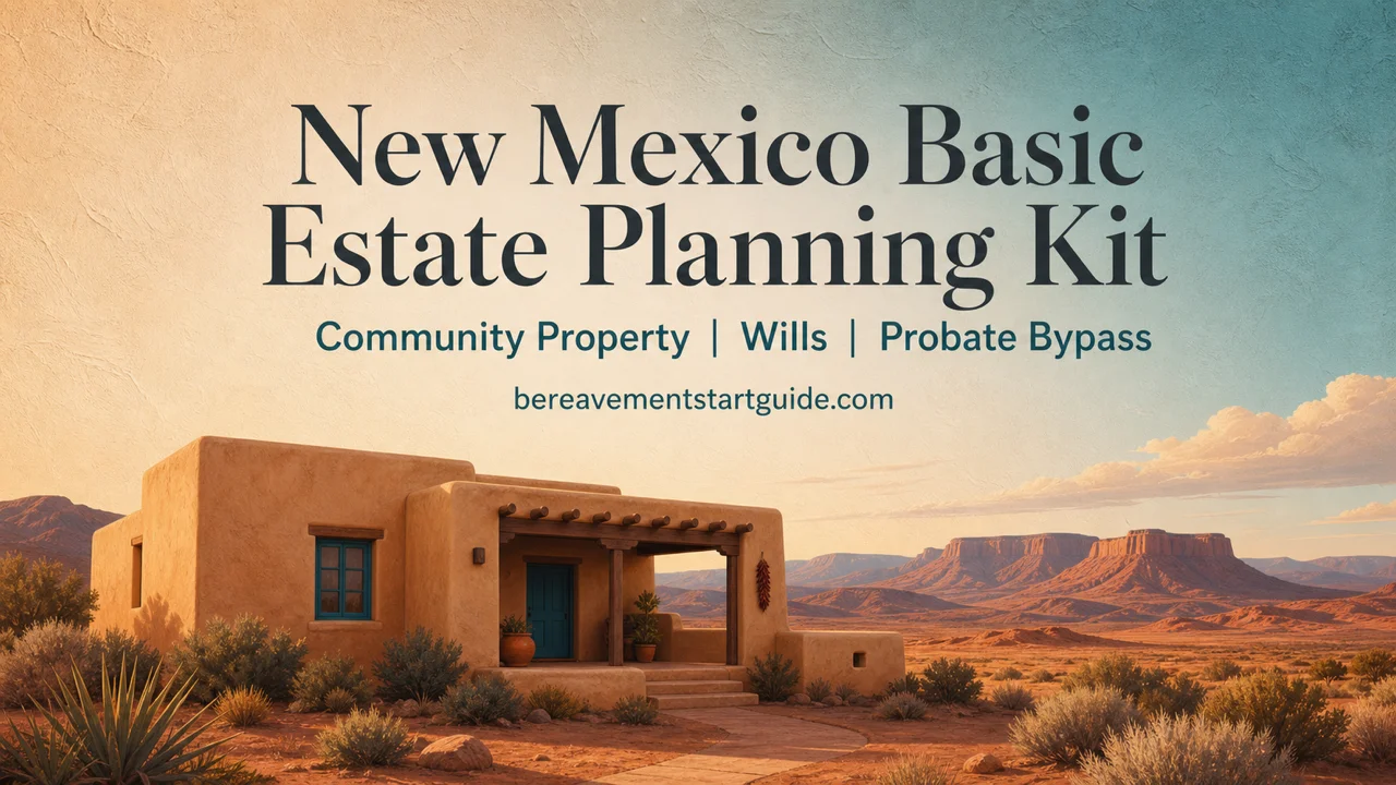 New Mexico Estate Planning Kit — Protect Your Home Without a Lawyer