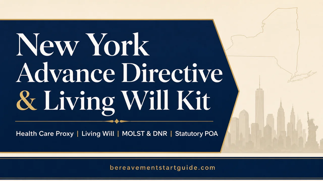 New York Advance Directive & Living Will Kit