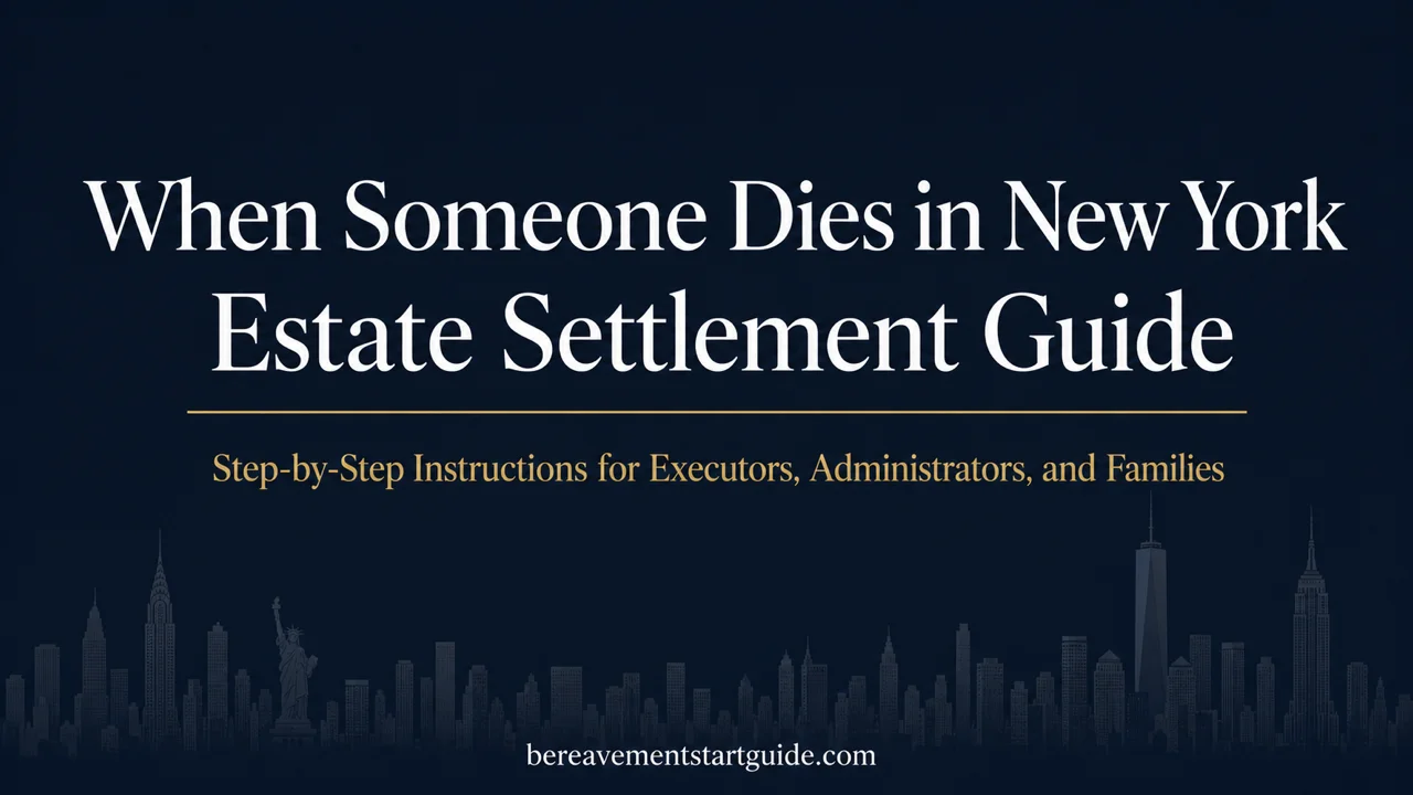 New York Estate Settlement Guide — Navigate the Surrogate's Court