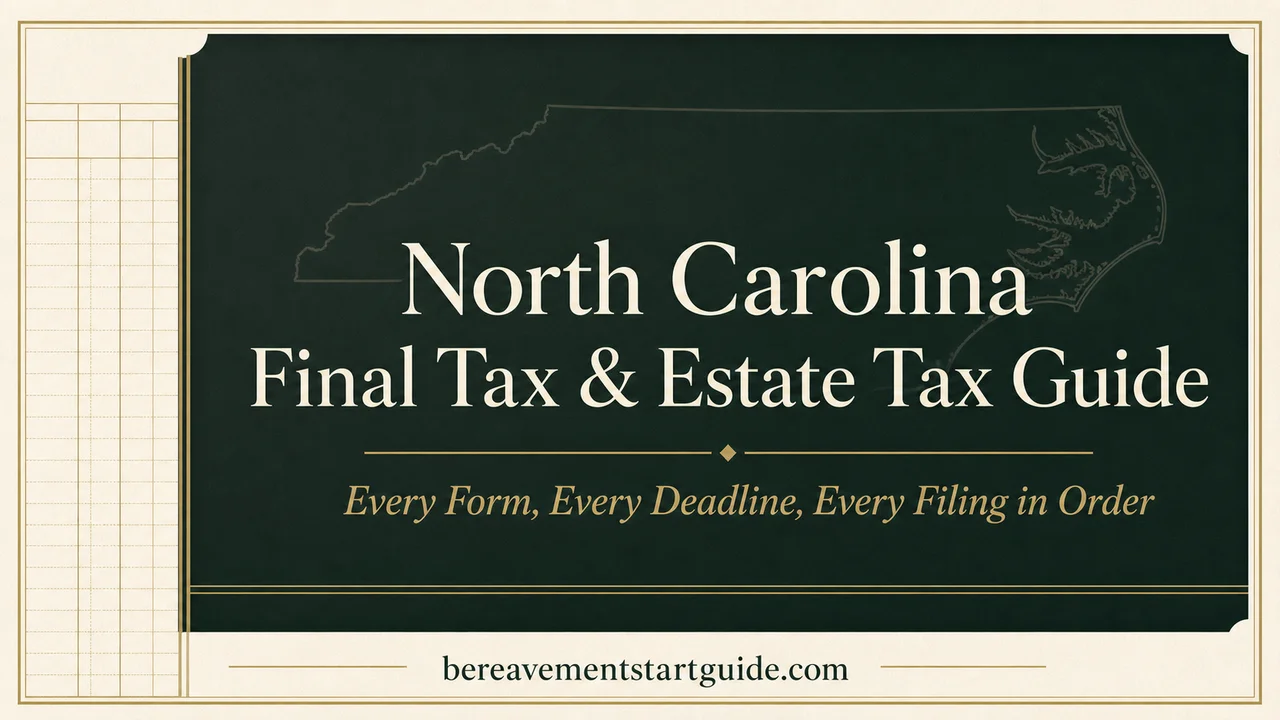 North Carolina Estate Tax Guide — Every Form, Deadline, and Filing