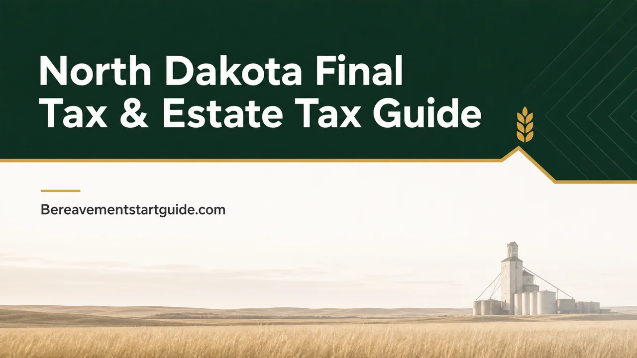 North Dakota Estate & Tax After Death Guide