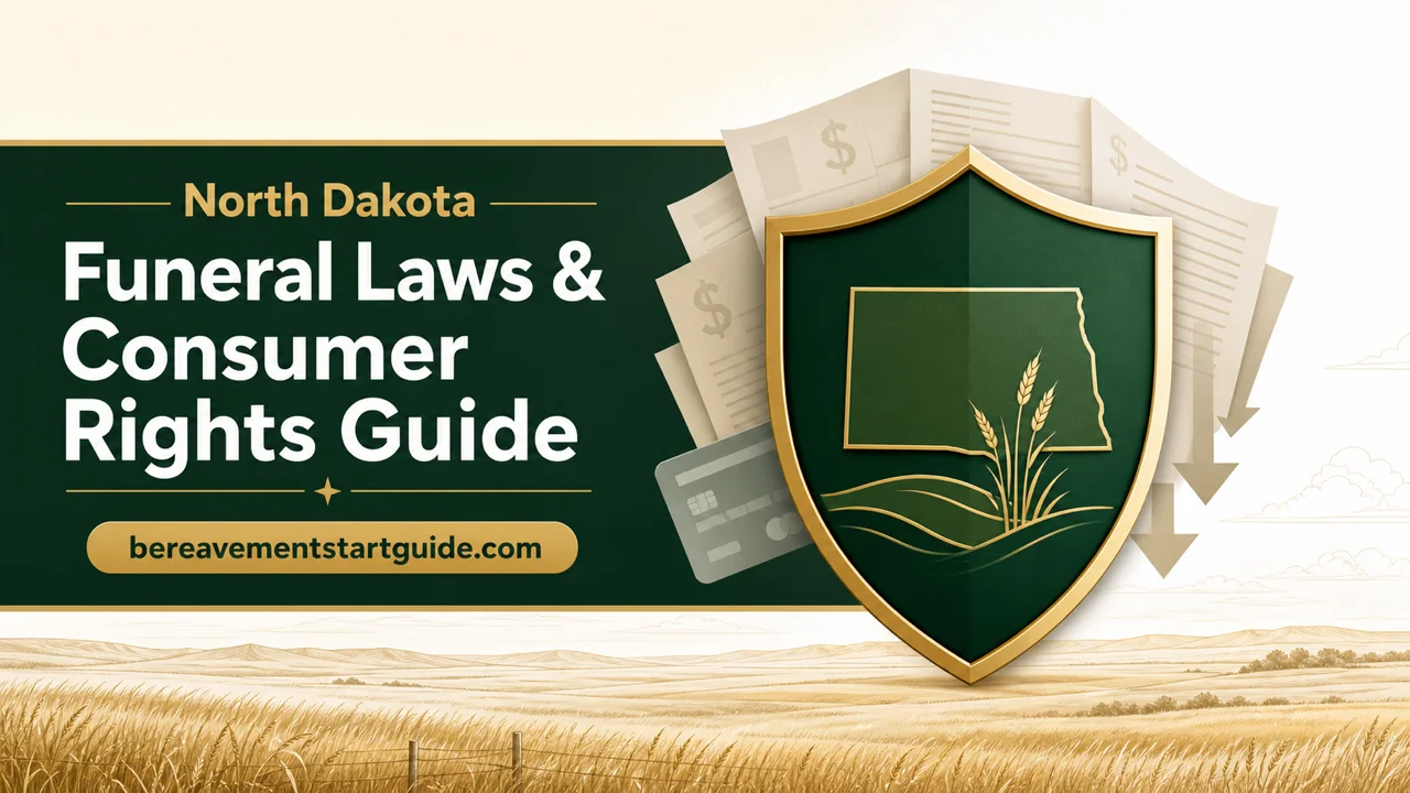 North Dakota Funeral Laws — Your Rights, Deadlines & Costs
