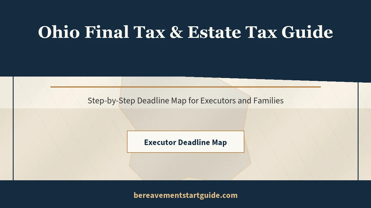 Ohio Estate Tax Guide — Every Form, Every Deadline