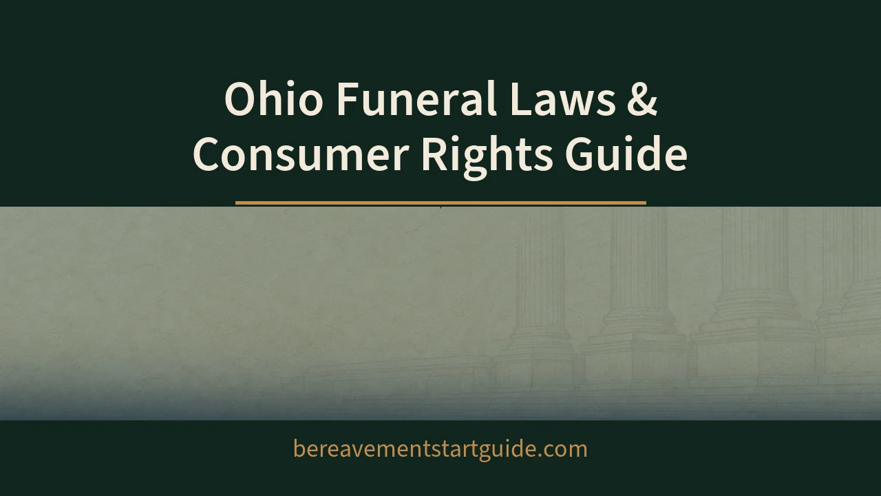 Ohio Funeral Laws Guide — Your Rights Before You Sign Anything