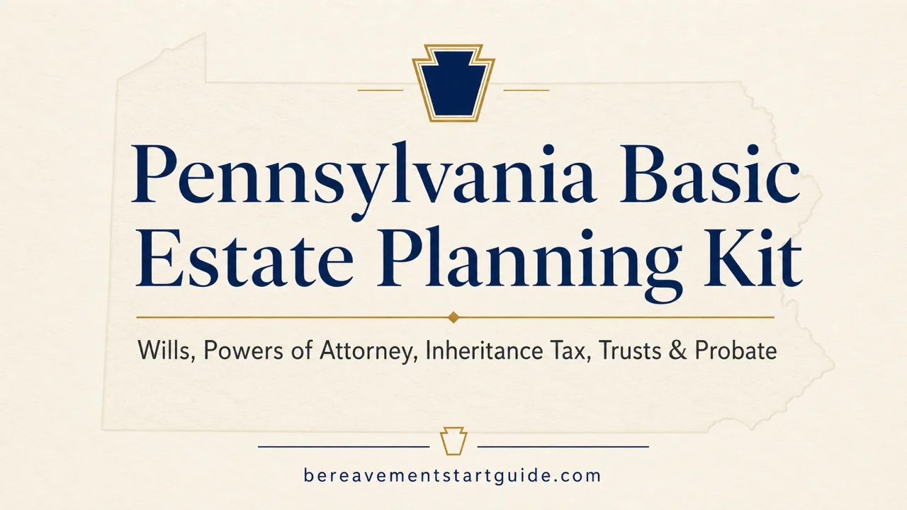 Pennsylvania Estate Planning Kit — Inheritance Tax & Probate