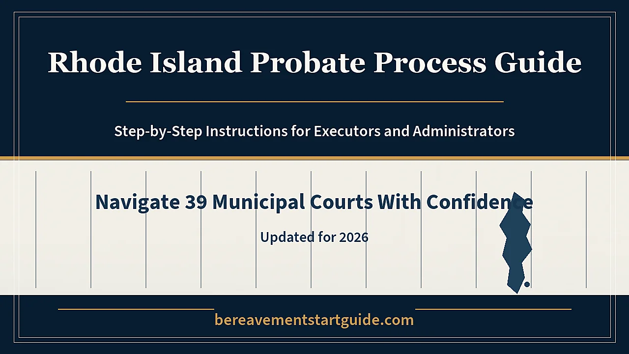 Rhode Island Probate Guide — Navigate 39 Municipal Courts