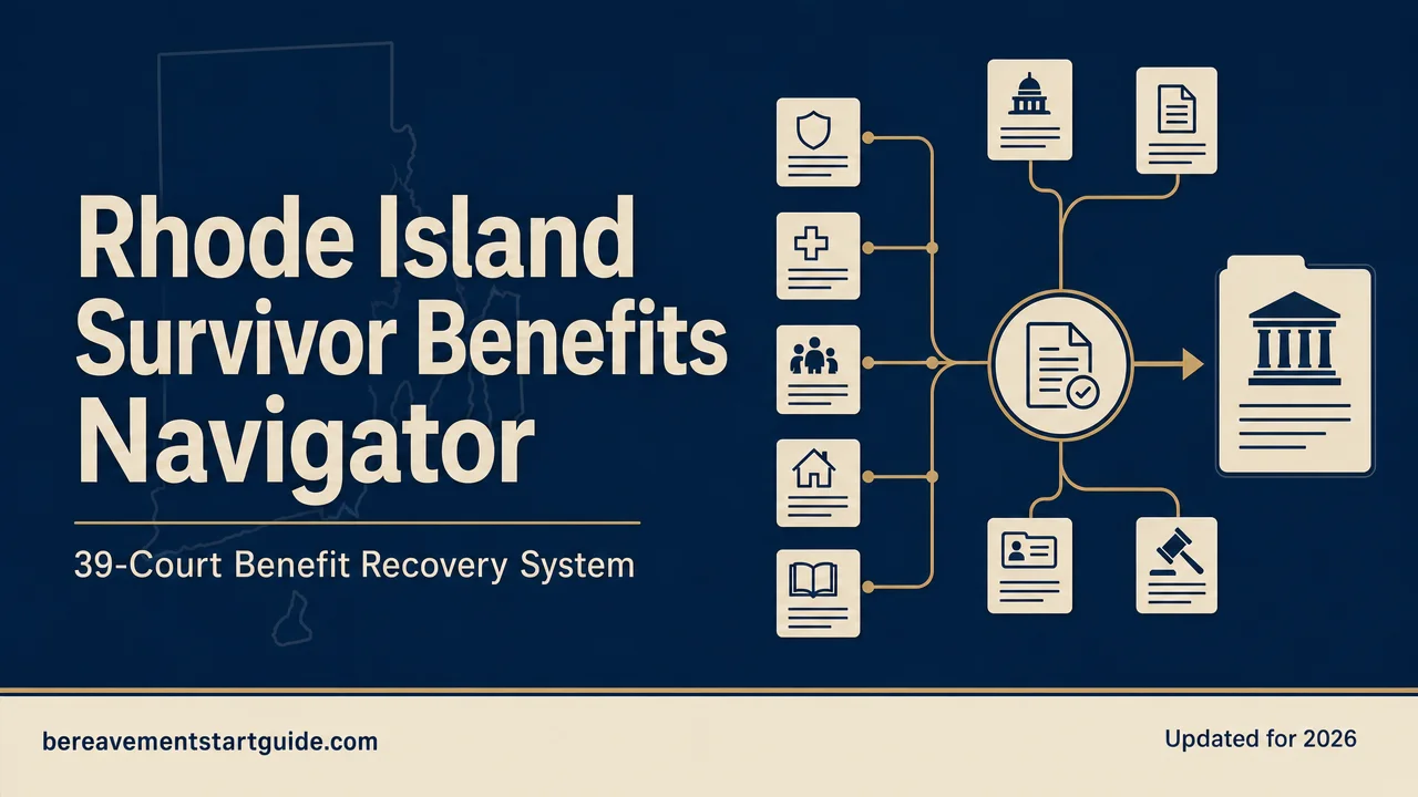Rhode Island Survivor Benefits Navigator — Every Benefit, Lien, and Deadline