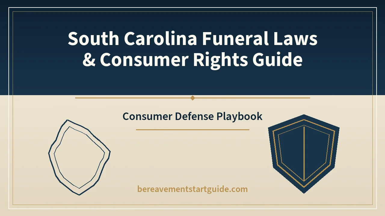 South Carolina Funeral Laws Guide — Your Rights Before You Sign Anything