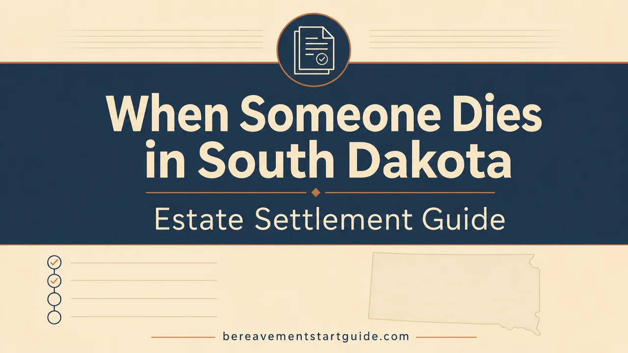 South Dakota Estate Settlement Guide — Every Step, Form, and Deadline